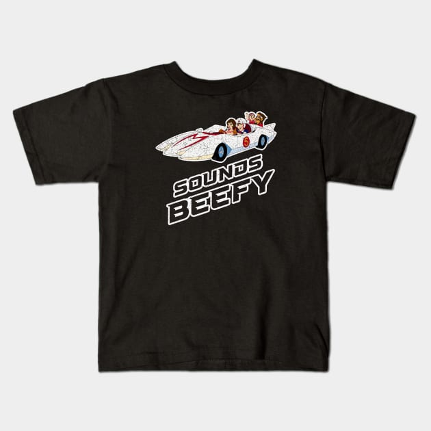 Speed Racer - Sounds Beefy Kids T-Shirt by Barn Shirt USA